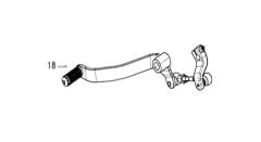 REGAL RAPTOR DY 250 Vites Pedalı Komple