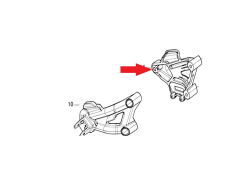 REGAL RAPTOR DY 250 Ön Basamak Braketi Sağ
