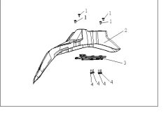 VOGE RALLY 300 ÖN ÇAMURLUK GRİ