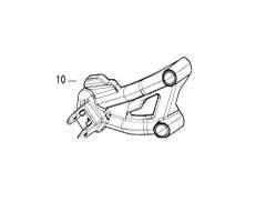 REGAL RAPTOR DY 250 Ön Basamak Braketi Sol
