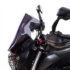 GP Kompozit Bajaj Dominar 250 / 400 2017-2024 Uyumlu Kısa Ön Cam Siyah