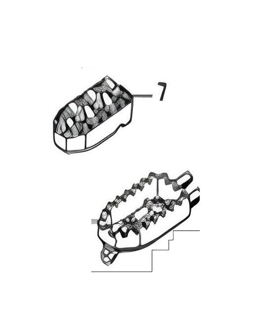 REGAL RAPTOR DY 250 Ön Ayak Basamak Sol