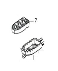 REGAL RAPTOR DY 250 Ön Ayak Basamak Sol