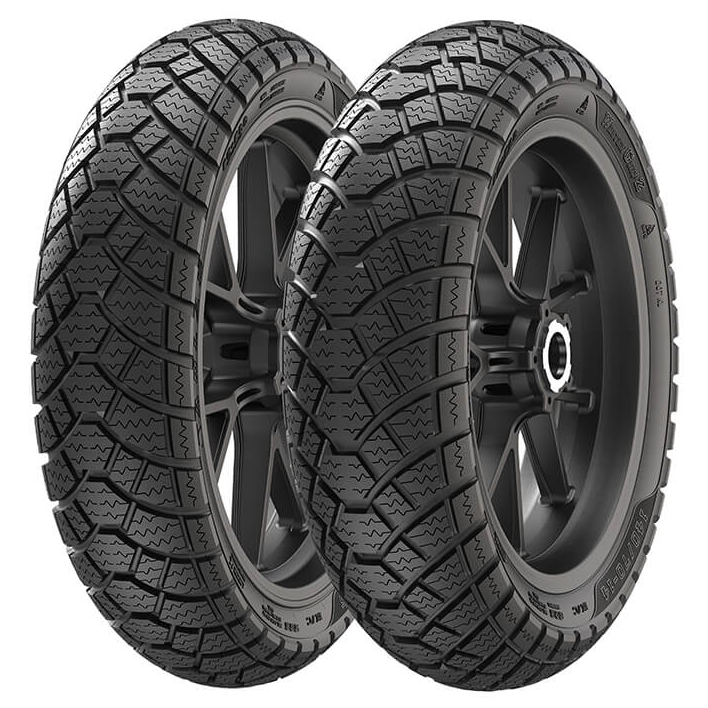 Honda Spacy Alpha Anlas Lastik Ön Arka Takım 90/90-12 ve 3.50-10 Winter Grip II SC 500