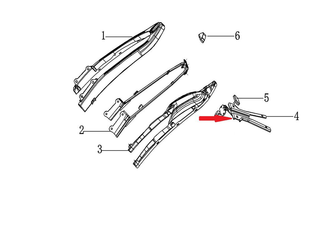 REGAL RAPTOR DY 250 Arka Plaka Tutucu