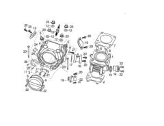 YUKİ GP-2 TARO 125 R SİLİNDİR ÜST CONTA