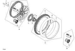 VOGE RALLY 300 ÖN JANT SET