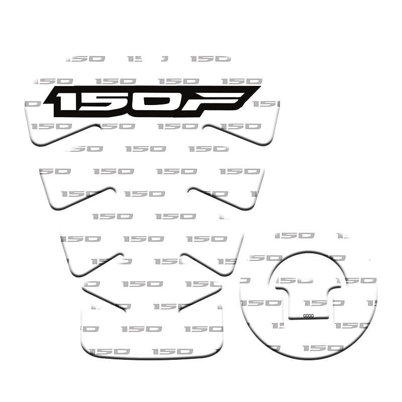 HONDA CBF 150 2007 - 2018 UYUMLU Tank Pad 002