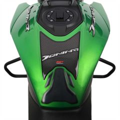 GP Kompozit Bajaj Dominar 250 / 400 2020-2024 Uyumlu Tank Pad Yeşil