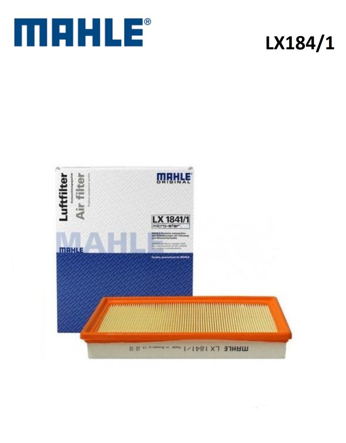 MAHLE HAVA FİLTRESİ LX1841-1
