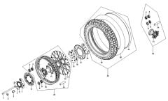 VOGE RALLY 300 ARKA ZİNCİR DİŞLİSİ