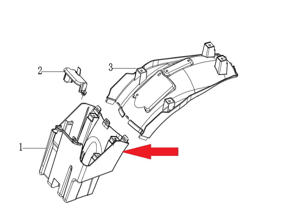 REGAL RAPTOR DY 250 Sele Altı Akü Kabini