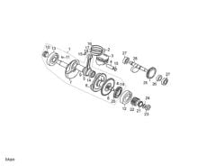 YUKİ GP-2 TARO 125 R PİSTON SEKMAN TAKIMI