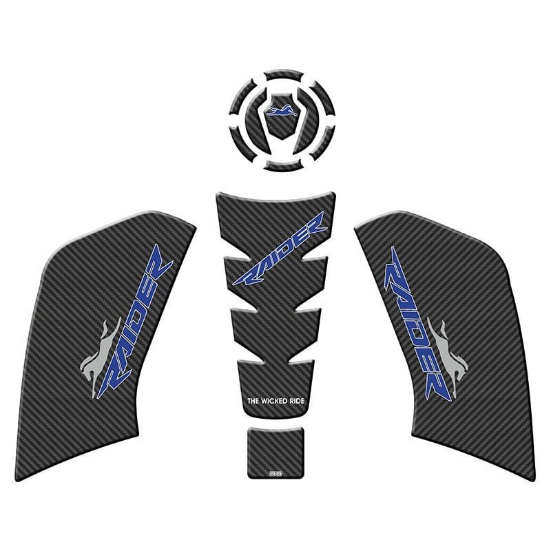 TVS RAIDER 125 2023 - 2024 UYUMLU TANK PAD SET 004
