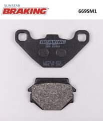 Kawazaki KLR 650 YARI METALİK FREN BALATASI