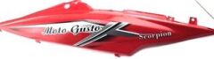 RMG MOTO GUSTO SCORPİON SELE ALTI YAN KAPAK SAG KIRMIZI