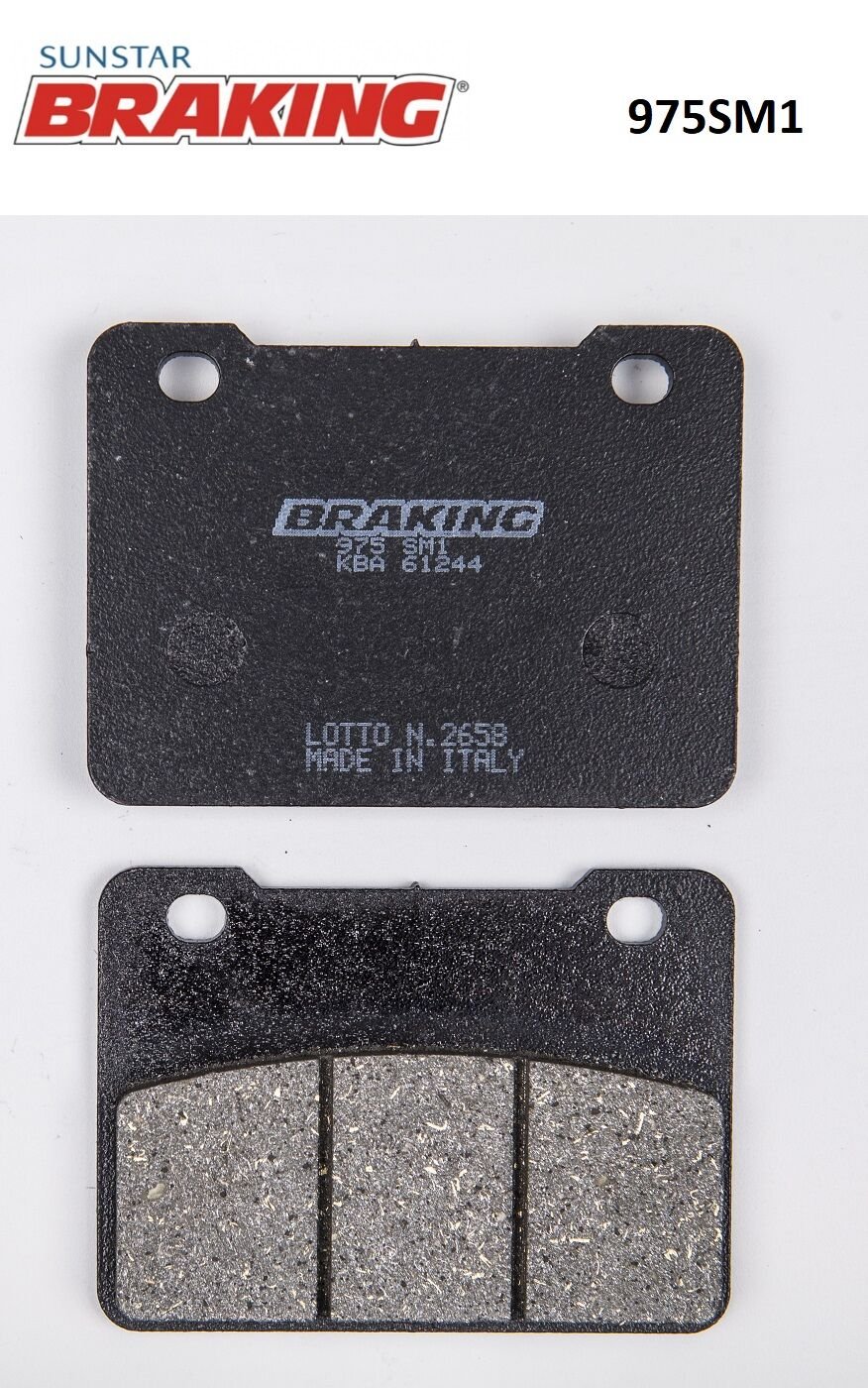 SYM MAXSYM 600 YARI METALİK ÖN FREN BALATASI