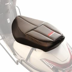 GP Kompozit Honda Activa 2017-2024 Uyumlu Motosiklet Konfor Sele Kılıfı Siyah