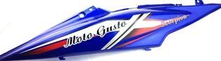 RMG MOTO GUSTO SCORPİON SELE ALTI YAN KAPAK SAG MAVI