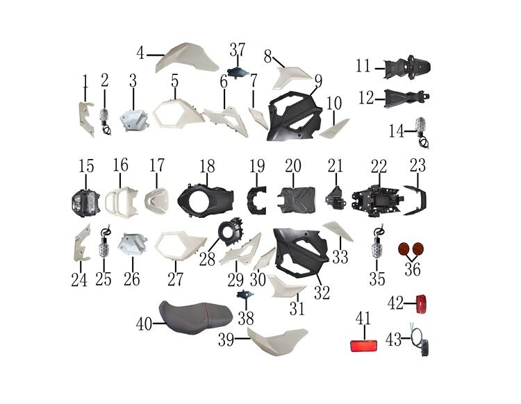 YUKİ HAMMER 125 ALT MARŞBİYEL SOL KIRMIZI