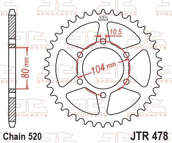 Kawazaki ZX-4R 400 ARKA DİŞLİ