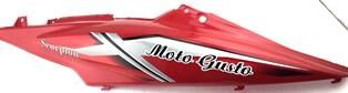 RMG MOTO GUSTO SCORPİON SELE ALTI YAN KAPAK SOL KIRMIZI