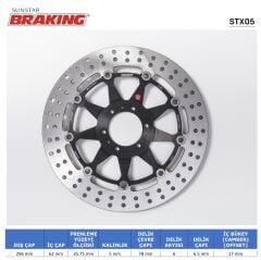 Honda XLV VARADERO HONDA YUVARLAK ÖN FREN DİSKİ