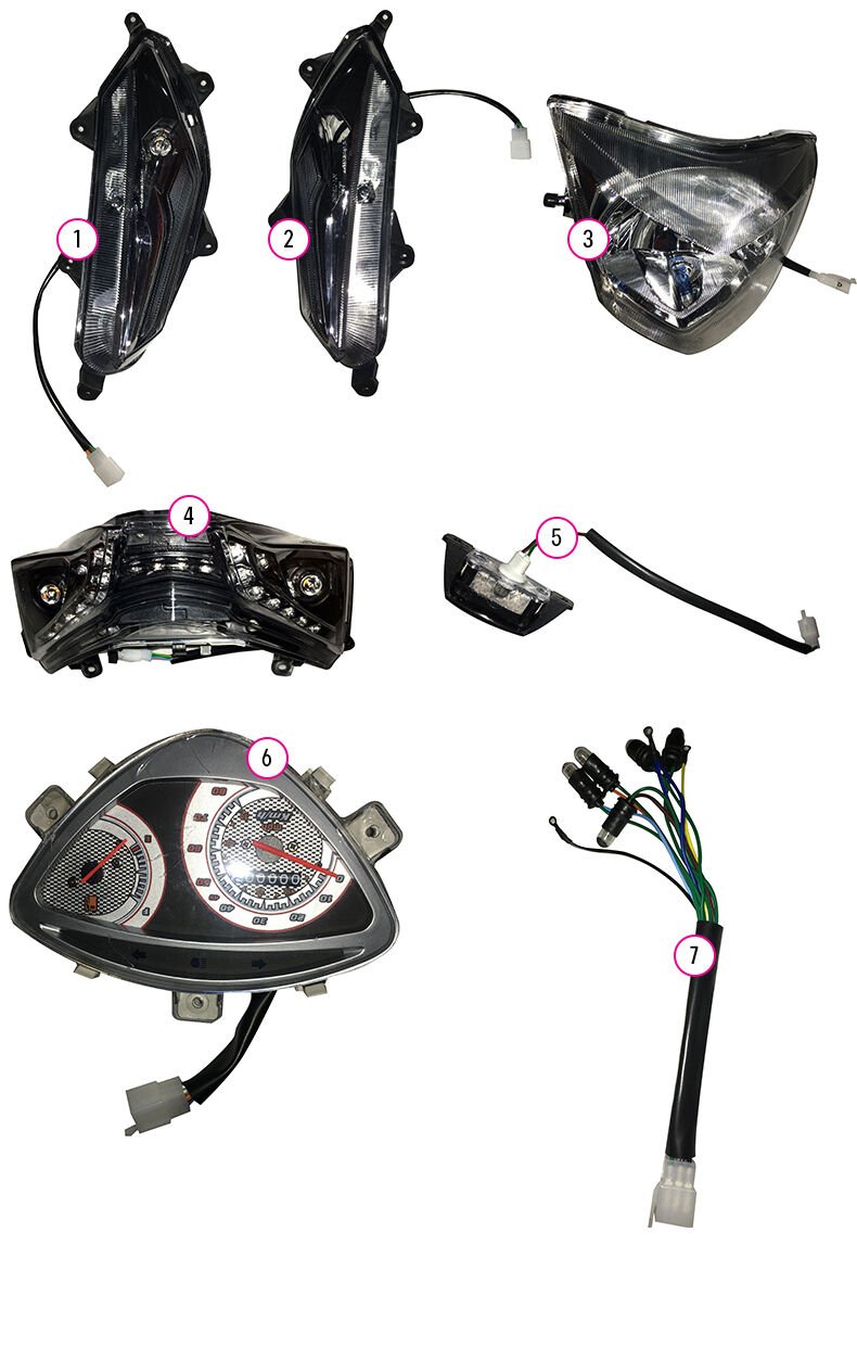 YUKİ CASPER ARKA STOP SET