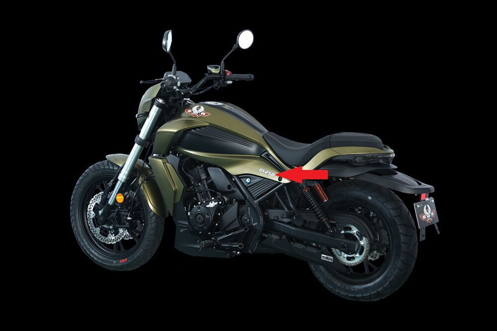 REGAL RAPTOR DY 250 Depo Altı Yan Grenaj Sol Yeşil