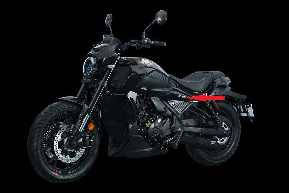 REGAL RAPTOR DY 250 Depo Altı Yan Grenaj Sol Siyah