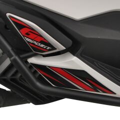 GP Kompozit Honda PCX 125 2021-2024 Uyumlu Artçı Ayak Pad Gri