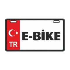 KIRMIZI E-BİKE E-BİKE PLAKALIK