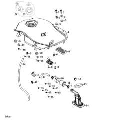 VOGE RALLY 300 DEPO TAKOZU