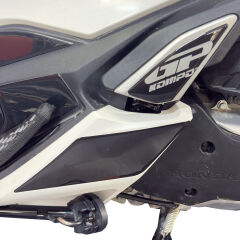 GP Kompozit Honda PCX 125 2021-2024 Uyumlu Artçı Ayak Pad Siyah