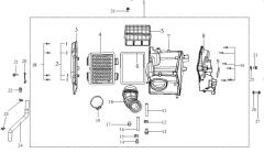 VOGE RALLY 300 HAVA FİLTRESİ SET