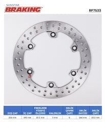 Honda XL 1000 V VARADERO ABS HONDA XLV 1000 / CBR 1100 XX YUVARLAK ARKA FREN DİSKİ