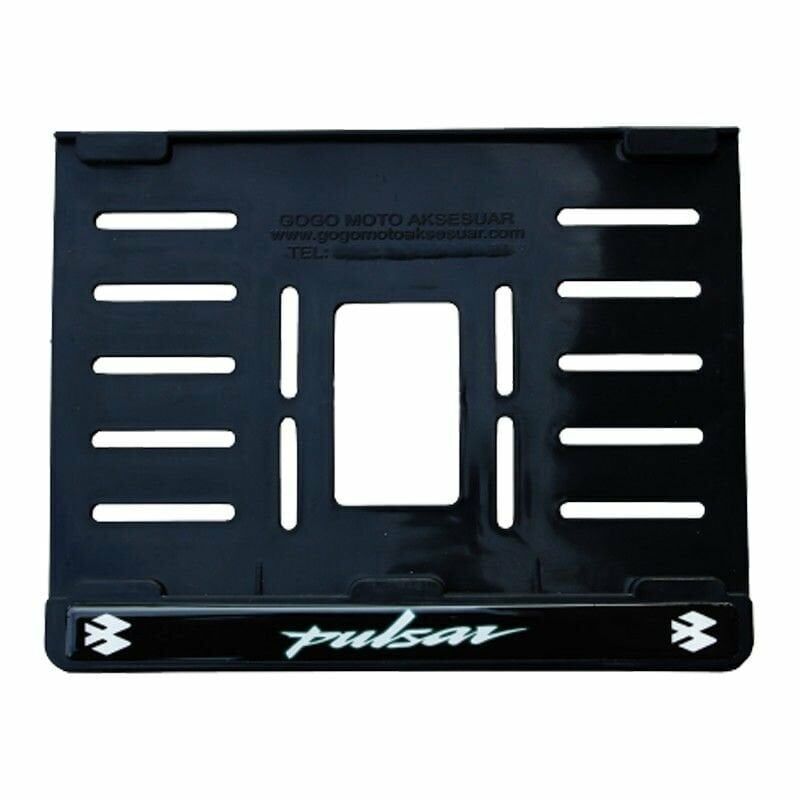 BAJAJ PULSAR UYUMLU 2 PLASTİK (15x24 cm) KIRILMAZ PLAKALIK