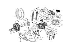 YUKİ DEFENDER 125 EGSOZ SET