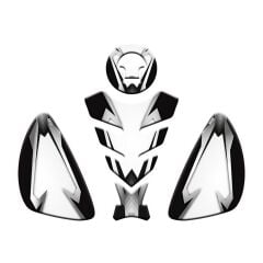 HONDA CBR 125cc-250cc 2005 - 2018 UYUMLU Tank Pad Set 003