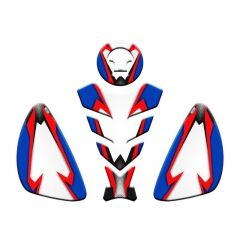 HONDA CBR 125cc-250cc 2005 - 2018 UYUMLU Tank Pad Set 004