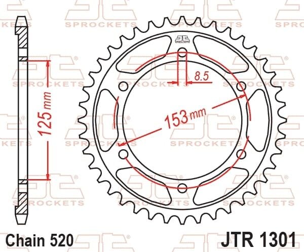 Honda CRF 250 L ARKA DİŞLİ