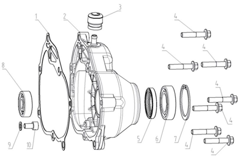 VOGE SR3 250 ŞANZIMAN KAPAĞI