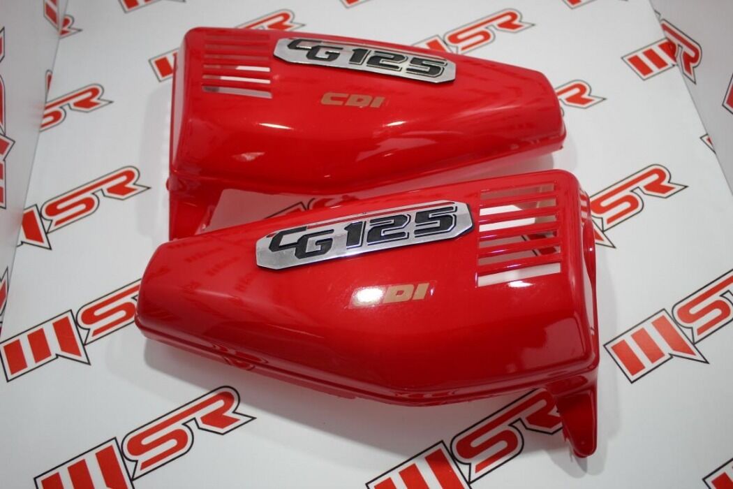 CG 125 KIRMIZI YAN KAPAK TAKIMI ORJ