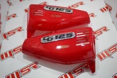 CG 125 KIRMIZI YAN KAPAK TAKIMI ORJ