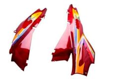 RAMZEY CUP C100 SELE YAN KAPAK SAG-SOL TAKIM KIRMIZI