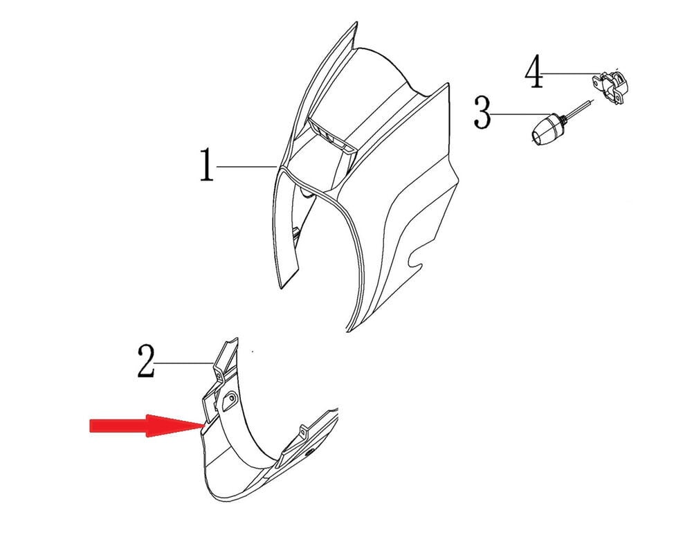 REGAL RAPTOR DY 250 Ön Far Altı Sakal