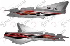 ARKA KARENAJ SAĞ SOL GRİ TAKIM-KMT ÇELİK 100 Falcon