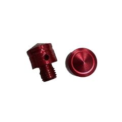 UNİVERSAL 10 MM KIRMIZI VİDA TAPASI - AYNA DELİK TIKACI - AYNA VİDASI