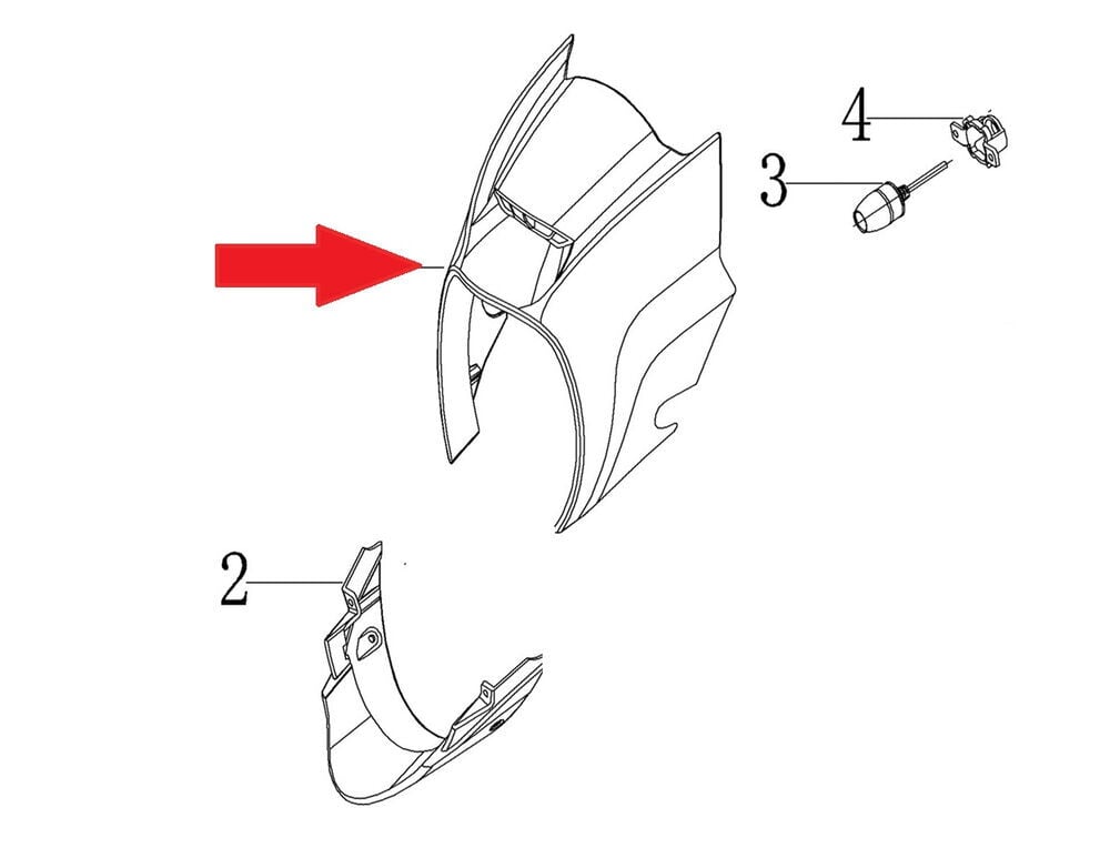 REGAL RAPTOR DY 250 Ön Far Grenajı Siyah