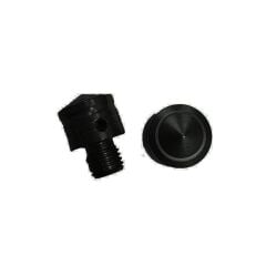 UNİVERSAL 10 MM SİYAH VİDA TAPASI - AYNA DELİK TIKACI - AYNA VİDASI
